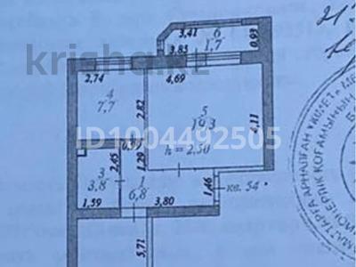 2-комнатная квартира · 55 м² · 1/5 этаж, Мухамедханова 28а — Мухамедханова Айтматова за 30 млн ₸ в Астане, Есильский р-н
