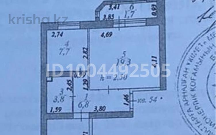 2-комнатная квартира · 55 м² · 1/5 этаж, Мухамедханова 28а — Мухамедханова Айтматова за 30 млн ₸ в Астане, Есильский р-н — фото 2