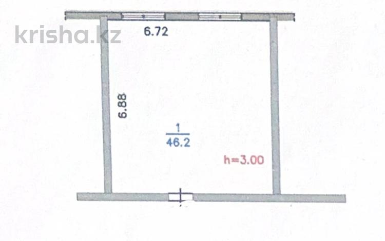 Свободное назначение, офисы, магазины и бутики, салоны красоты • 46 м² за 500 000 〒 в Алматы, Ауэзовский р-н — фото 2