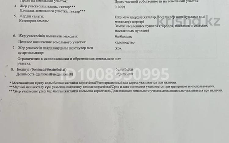 Участок · 10 соток, жилой массив Жанатурмыс за 3.5 млн ₸ в Актобе — фото 2