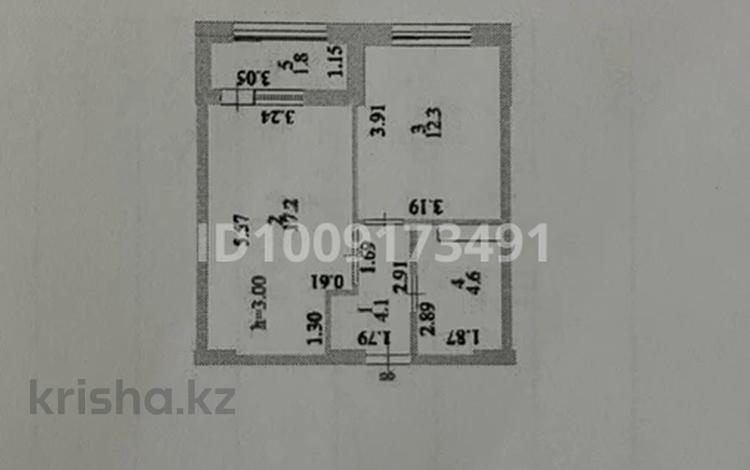 1-комнатная квартира · 40 м² · 3/9 этаж, Е-36 6 за 27.5 млн 〒 в Астане, Нура р-н — фото 2