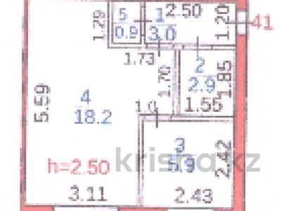 1-комнатная квартира · 31 м² · 4/5 этаж, мкр Новый Город, Ерубаева 58 за 13.5 млн ₸ в Караганде, Казыбек би р-н