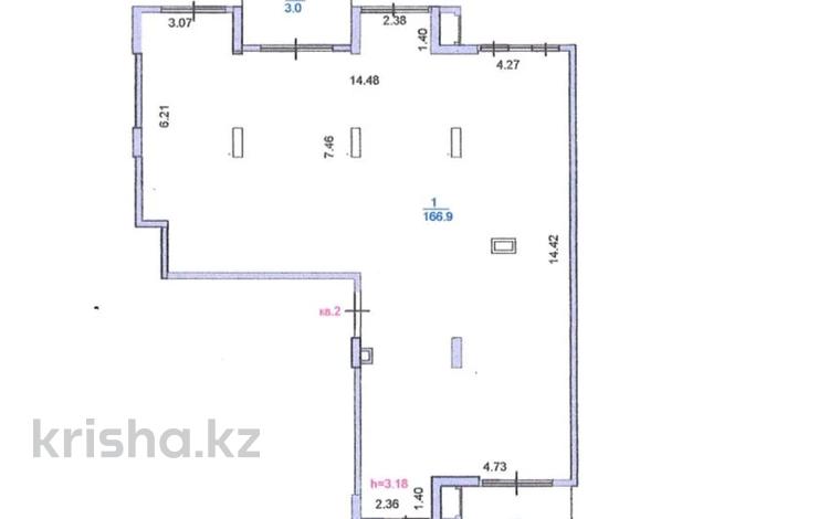 5-комнатная квартира, 172 м², 1/3 этаж, Кажымукана 109 за ~ 206.6 млн 〒 в Алматы, Медеуский р-н — фото 2