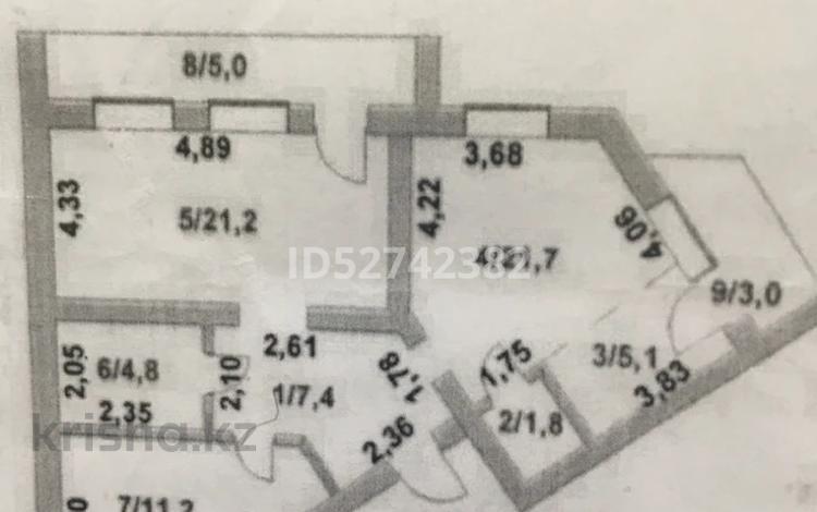 3-комнатная квартира, 78 м², 4/5 этаж, Лесная поляна 9 за 22.5 млн 〒 в Косшы — фото 13