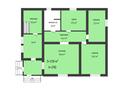 Отдельный дом · 3 комнаты · 150 м² · 10 сот., Гольдаде 2/2 за 57.9 млн ₸ в Костанае — фото 4