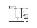 2-комнатная квартира · 46.4 м² · 9/10 этаж, 50 лет Октября 102 за 10.2 млн ₸ в Костанайской обл. — фото 12