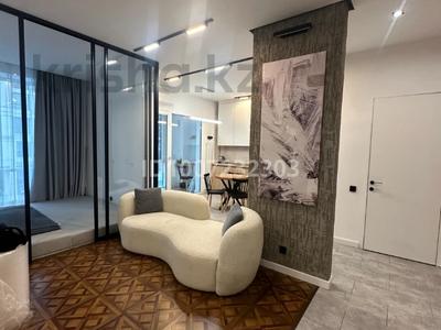 1-комнатная квартира · 40 м² · 3/16 этаж, Розыбакиева 320 — Ескараева за 500 000 〒 в Алматы, Бостандыкский р-н