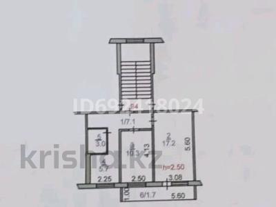 2-комнатная квартира, 45 м², 2/5 этаж, 9-й микрорайон, 9 мкр 12 за 18.9 млн 〒 в Костанае, 9-й микрорайон