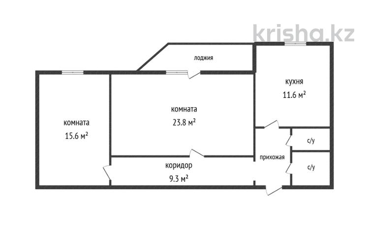 2-бөлмелі пәтер · 71 м² · 1/9 қабат, Базовая 4/4, бағасы: 27 млн ₸ в Усть-Каменогорске — фото 15