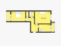 2-комнатная квартира · 72 м² · 3/5 этаж, Береке 37 за 27 млн ₸ в Костанае — фото 5
