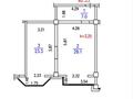 2-бөлмелі пәтер · 59.4 м² · 4/5 қабат, Акселеу Сейдембек 105/6, бағасы: 43.6 млн ₸ в Алматы, Наурызбайский р-н