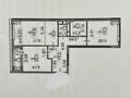 3-бөлмелі пәтер · 70 м² · 5/9 қабат, Толе би 22 — Бухар Жырау, спорткомплекс Казахстан, Барыс Арена, бағасы: 66 млн ₸ в Астане, Нура р-н — фото 6