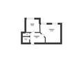 1-бөлмелі пәтер · 45.1 м² · 1/9 қабат, Аэропорт, бағасы: 21.5 млн ₸ в Костанае — фото 8
