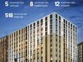 3-бөлмелі пәтер · 96.85 м² · 1/12 қабат, Айтматова, бағасы: ~ 41.6 млн ₸ в Астане, Нура р-н — фото 2