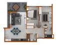 3-комнатная квартира · 92 м² · 5/12 этаж, Nolu sokak за 95 млн 〒 в Аланье — фото 7