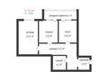 2-комнатная квартира, 79.2 м², 2/5 этаж, молдагуловой — альтаир облгаи за 26.9 млн 〒 в Актобе — фото 19