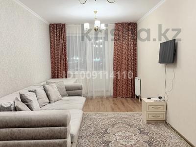 2-комнатная квартира · 80 м² · 4/24 этаж, Туран 55 — Кардиология, онкология, дом матери и ребенка за 18 000 ₸ в Астане, Есильский р-н