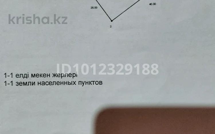 Жер телімі · 10 сотық, Оралман бау жаңы . — Дарабоз көшесінің соңы, бағасы: 3.5 млн ₸ в Туркестане — фото 2
