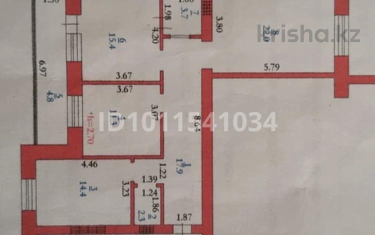 3-комнатная квартира · 91.9 м² · 9/9 этаж, мкр. Алтын орда 350 за 40 млн ₸ в Актобе — фото 2