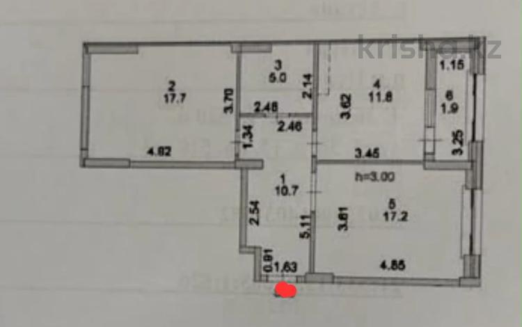 2-бөлмелі пәтер · 64 м² · 6/12 қабат, Е-36, E-15 2 — Сыганак, бағасы: 36.3 млн ₸ в Астане, Нура р-н — фото 2