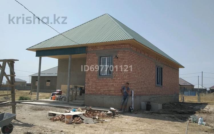 Отдельный дом · 4 комнаты · 80 м² · 8 сот., мкр Асар-2 — ул. Атакент пересечение Школа за 110 000 ₸ в Шымкенте, Абайский р-н — фото 2