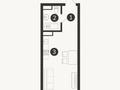 1-комнатная квартира · 25.7 м² · 3/7 этаж, СТ Монтажник, Естай за 13.5 млн ₸ в 