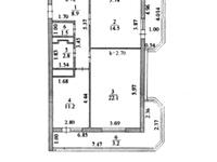 2-комнатная квартира, 67 м², 13/17 этаж, Тауелсиздик 34/1 — Астана Молл, Дворец Школьников за ~ 26.5 млн 〒