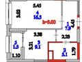 1-бөлмелі пәтер · 40.1 м² · 3/17 қабат, Шамши Калдаяков 60В, бағасы: 21.7 млн ₸ в Астане, Сарайшык р-н — фото 9