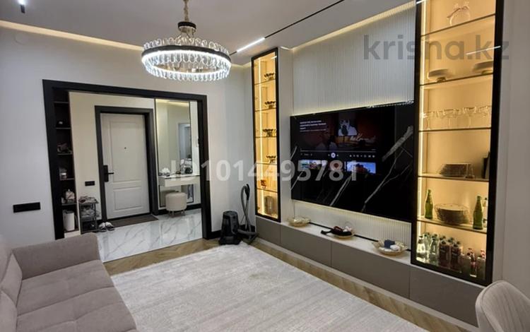 2-комнатная квартира · 78 м² · 6/9 этаж, 17-й микрорайон 3 за 53 млн ₸ в Шымкенте, Аль-Фарабийский р-н — фото 2