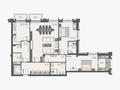 3-комнатная квартира · 129 м² · 4/5 этаж, Керей, Жанибек хандар 8а за 145 млн ₸ в Астане — фото 2