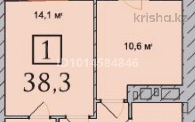 1-бөлмелі пәтер · 38.3 м² · 6/9 қабат, Рабочая 160, бағасы: 18 млн ₸ в Костанае — фото 10