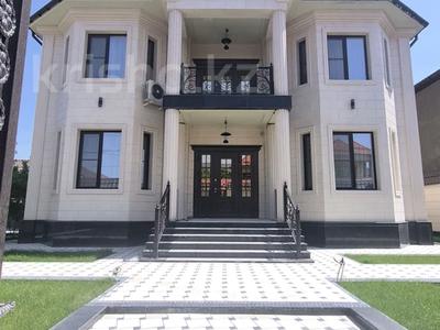 Отдельный дом · 6 комнат · 320 м² · 10 сот., мкр Мирас, Аксай 16 — Аргынбекова за 200 млн 〒 в Шымкенте, Каратауский р-н