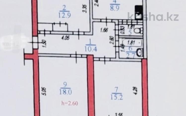 3-бөлмелі пәтер, 73 м², 2/5 қабат, Жандосова 184а — Саина, бағасы: 43 млн 〒 в Алматы — фото 14