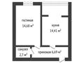 1-бөлмелі пәтер · 38.5 м² · 5/5 қабат, Тилеу батыра, бағасы: 13.5 млн ₸ в Актобе — фото 6