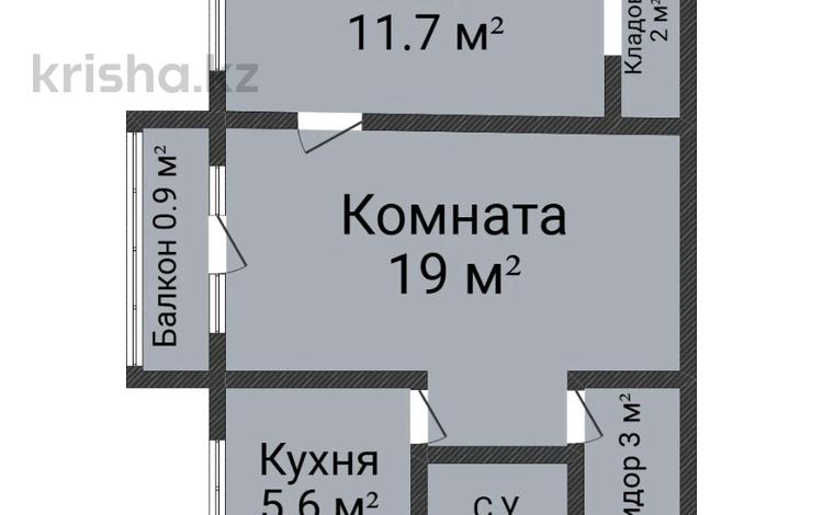 2-комнатная квартира · 44.9 м² · 2/4 этаж, Абая 8 за 15.5 млн ₸ в Костанае — фото 3