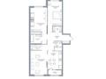 3-бөлмелі пәтер · 88.4 м², Каныша Сатпаева 90/55Б, бағасы: ~ 70.7 млн ₸ в Алматы, Бостандыкский р-н — фото 3