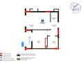 1-бөлмелі пәтер · 36.94 м² · 9/9 қабат, E 77, бағасы: 27.5 млн ₸ в Астане, Есильский р-н — фото 5