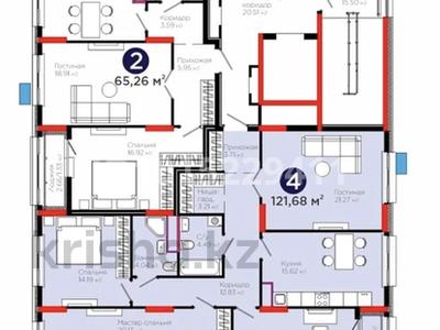 4-бөлмелі пәтер · 122 м² · 8/9 қабат, Е-321 6/2 — Мангилик ел, бағасы: 62 млн ₸ в Астане, Есильский р-н