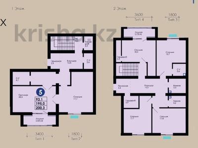 5-комнатная квартира · 200.3 м² · 2/9 этаж, Жунусова 41 за 104 млн ₸ в Кокшетау