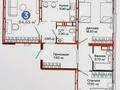 3-бөлмелі пәтер · 85 м² · 14/14 қабат, Бейбарыс Султан 31 — 106 школа, бағасы: 41 млн ₸ в Астане, Сарыарка р-н — фото 2