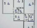 3-бөлмелі пәтер · 85 м² · 14/14 қабат, Бейбарыс Султан 31 — 106 школа, бағасы: 41 млн ₸ в Астане, Сарыарка р-н