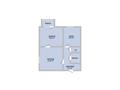 2-бөлмелі пәтер · 41.9 м² · 2/2 қабат, А. Бородина 172, бағасы: 14.6 млн ₸ в Костанае — фото 3