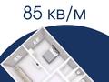 3-комнатная квартира, 83 м², 2/5 этаж, 4 линия 14 за 24 млн 〒 в Петропавловске — фото 4