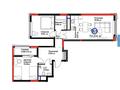 3-комнатная квартира · 72.4 м² · 16/17 этаж, Бухар Жырау 33 за 52 млн ₸ в Астане, Есильский р-н — фото 15