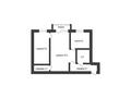 2-бөлмелі пәтер · 45.1 м² · 2/4 қабат, Ленина, бағасы: 15.5 млн ₸ в Рудном — фото 14