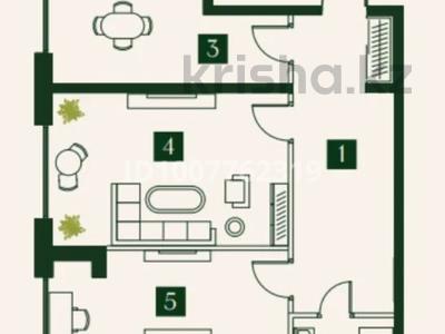 2-комнатная квартира · 66.8 м² · 3/7 этаж, мкр Коктобе, Талгата Бигельдинова 138 — Возле Koktobe city за 78 млн ₸ в Алматы, Медеуский р-н