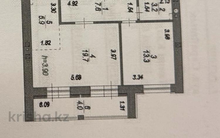 2-комнатная квартира · 53.7 м² · 1/12 этаж, ​Улица Шамши Калдаяков, 46 56 за 19.5 млн ₸ в Астане, Сарайшык р-н — фото 2