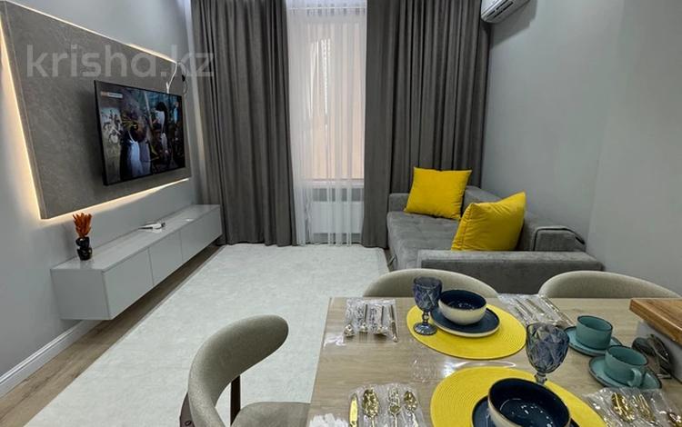 2-комнатная квартира · 54 м² · 8/14 этаж, мкр Акжайык, К. Толеметова 64/2 за 20 000 ₸ в Шымкенте, Абайский р-н — фото 2