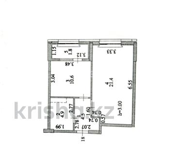 1-комнатная квартира, 43.2 м², 5/12 этаж, Е-36 5 — Green Mall, ТРЦ «Хан Шатыр» за 22.5 млн 〒 в Астане, Нура р-н