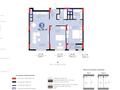3-бөлмелі пәтер · 77 м² · 25/27 қабат, Туран 41 — Сыганак, бағасы: 75 млн ₸ в Астане, Нура р-н